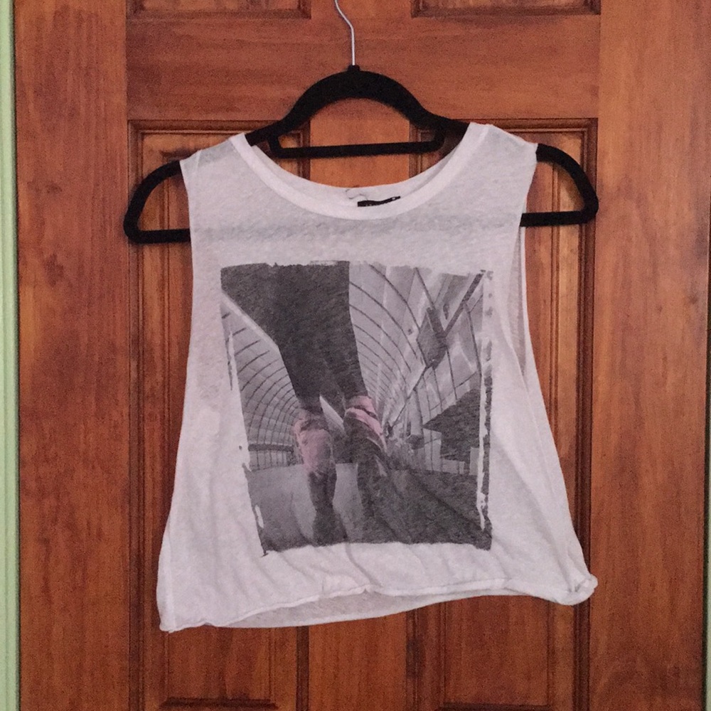Crop Muscle Tee